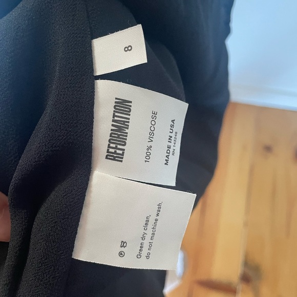 Reformation Hummingbird Dress Sz 8 - Picture 7 of 7